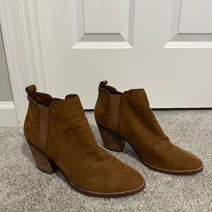 DV by Dolce Vita Brown Ankle Booties
